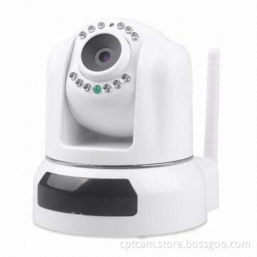 Megapixel IP Camera with Door Sensors and PIR Human Detection, Smartphone View and 32GB SD Slot